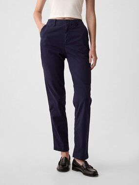 GAP downtown khaki pants in navy (sz4)